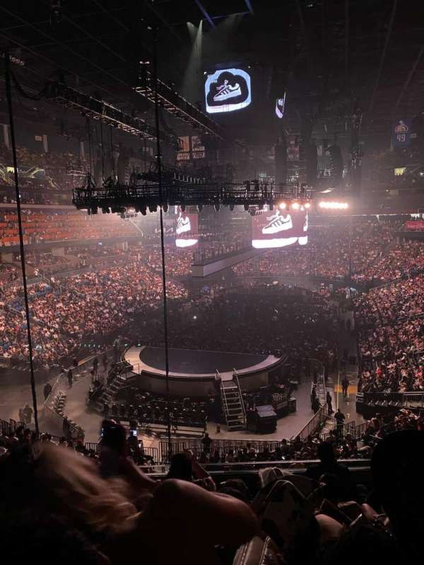 Kia Center, section: 109A, row: Row, seat: 28