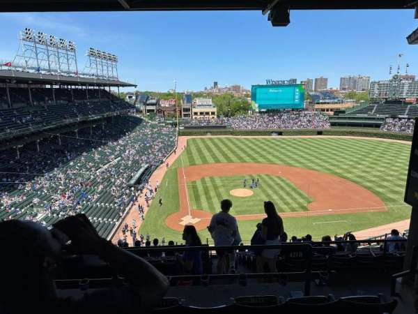 Wrigley Field, section: 421R, row: 4, seat: 19