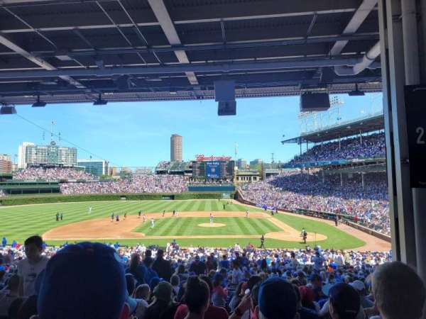Wrigley Field, section: 213, row: 12, seat: 4