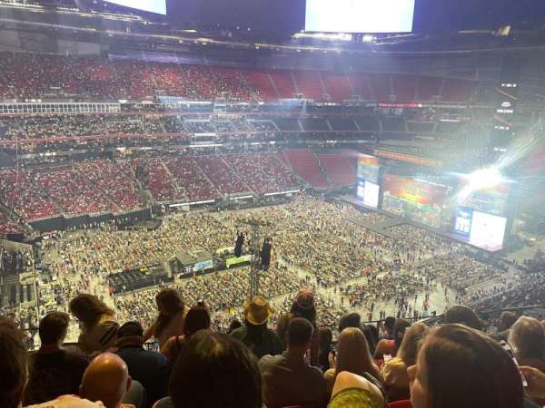 Mercedes-Benz Stadium, section: 316, row: 7, seat: 18