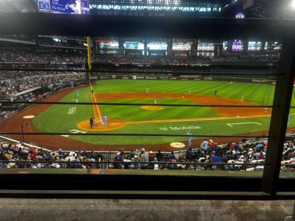 Globe Life Field, section: 127, row: 1, seat: 6
