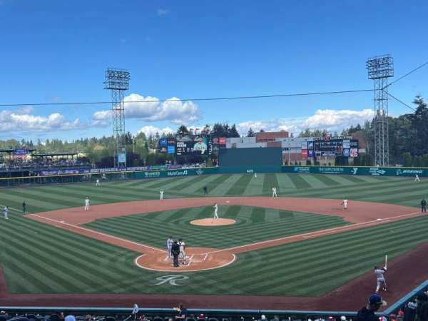 Cheney Stadium, section: J, row: 14, seat: 3