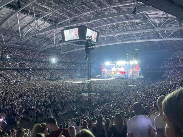 Strawberry Arena, section: 106, row: 24, seat: 20