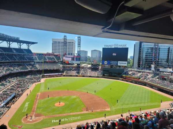 Truist Park, section: 415, row: 10, seat: 1
