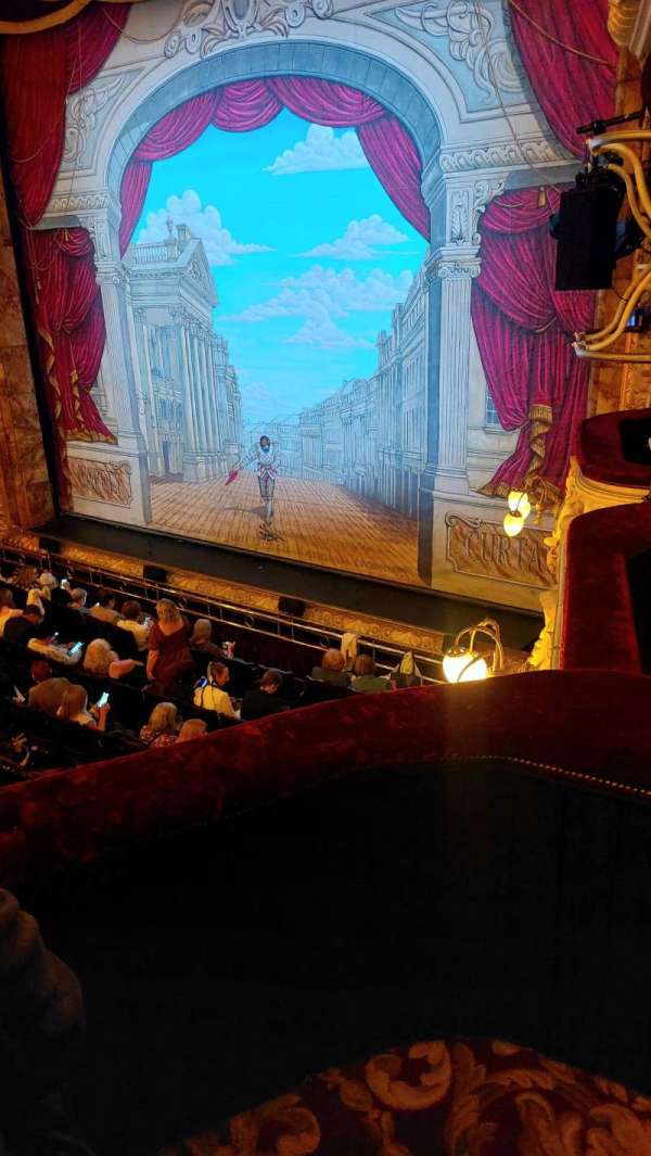 Theatre Royal Newcastle, section: Grand Circle, row: B, seat: 4