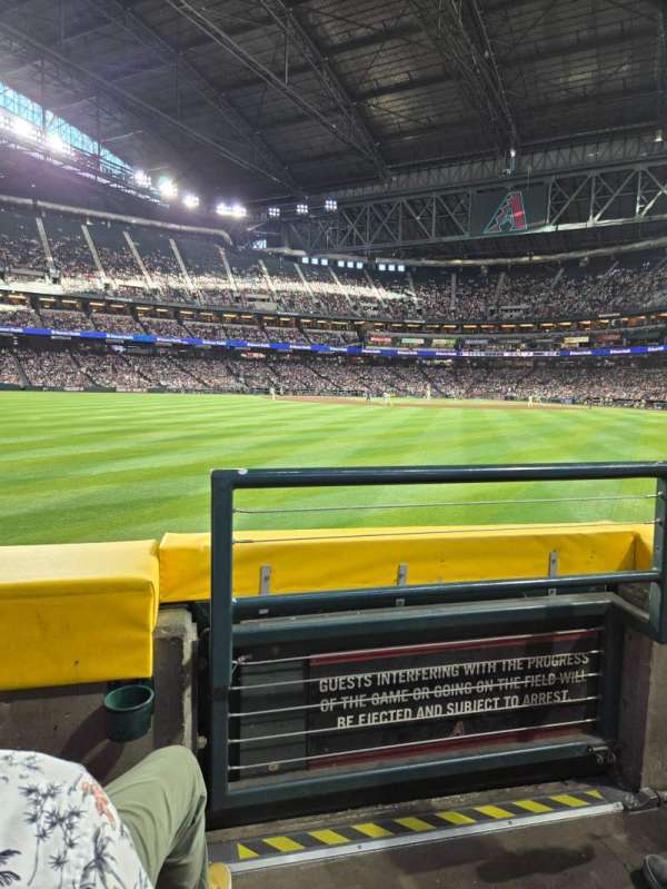 Chase Field, section: 144, row: 12, seat: 1