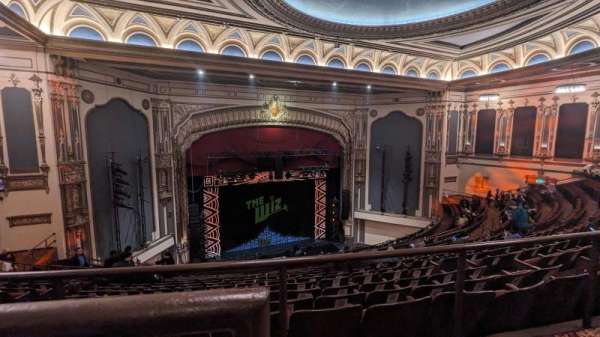 Golden Gate Theatre, section: Balcony L, row: A, seat: 1