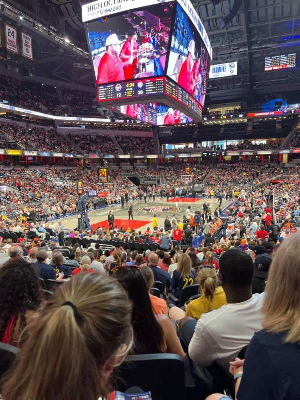 Gainbridge Fieldhouse, section: 9, row: 15, seat: 9