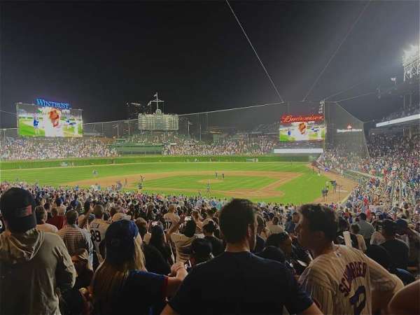 Wrigley Field, section: 215, row: 3, seat: 11