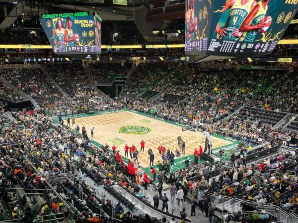 Climate Pledge Arena, section: 123, row: C, seat: 6