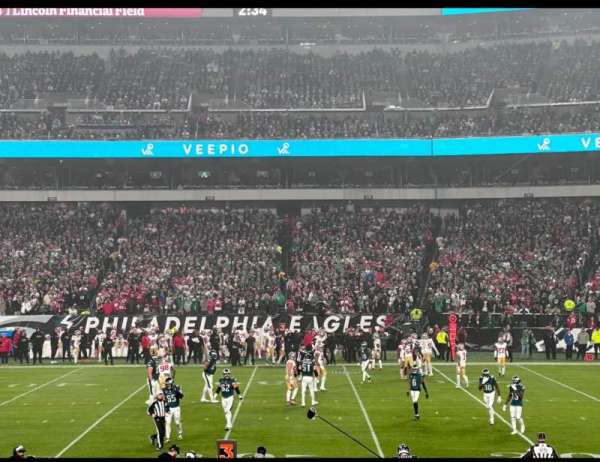 Lincoln Financial Field, section: 103, row: 14