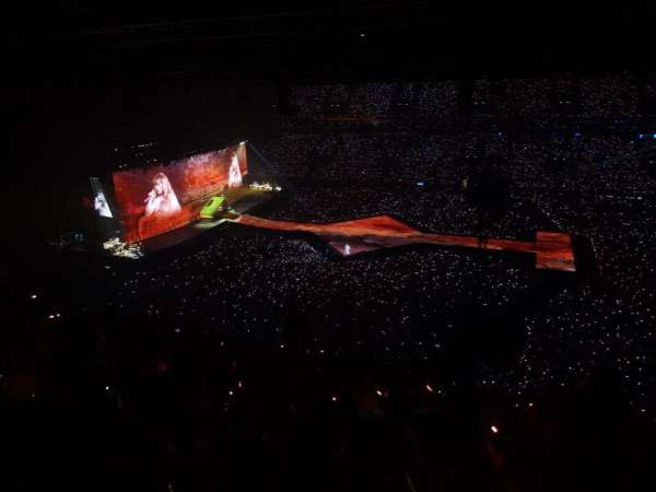Paris La Défense Arena, section: 405, row: 63, seat: 8