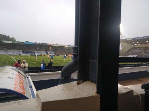 Stark's Park, section: MRC, row: A, seat: 57