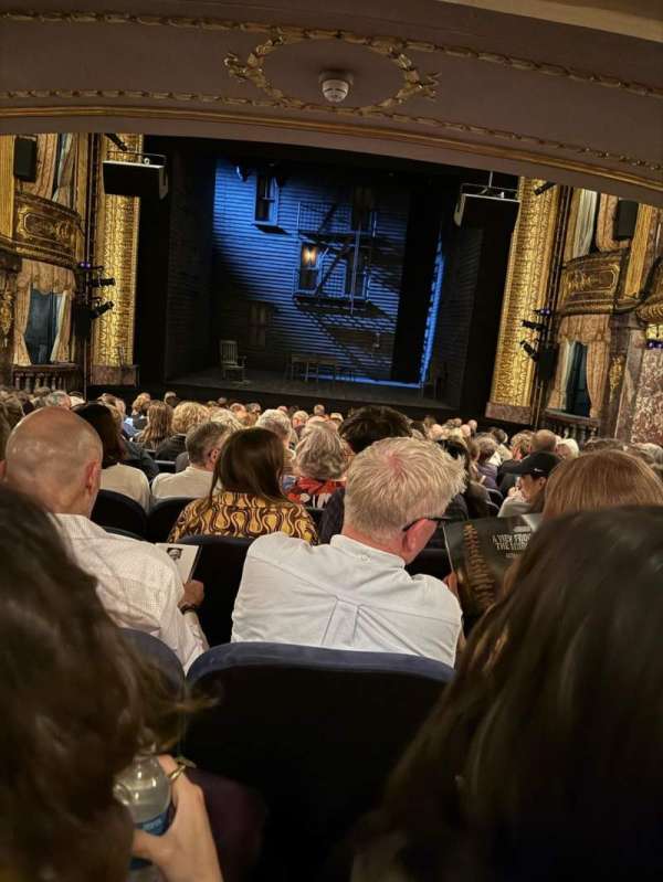 Theatre Royal Haymarket, section: Stalls, row: T, seat: 9