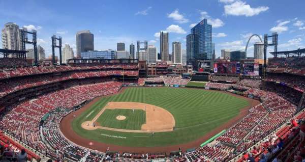 Busch Stadium, section: 442, row: 2, seat: 3