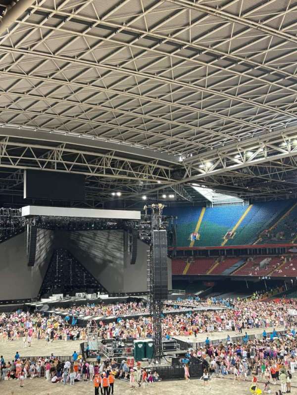 Principality Stadium, section: M25, row: 25, seat: 16