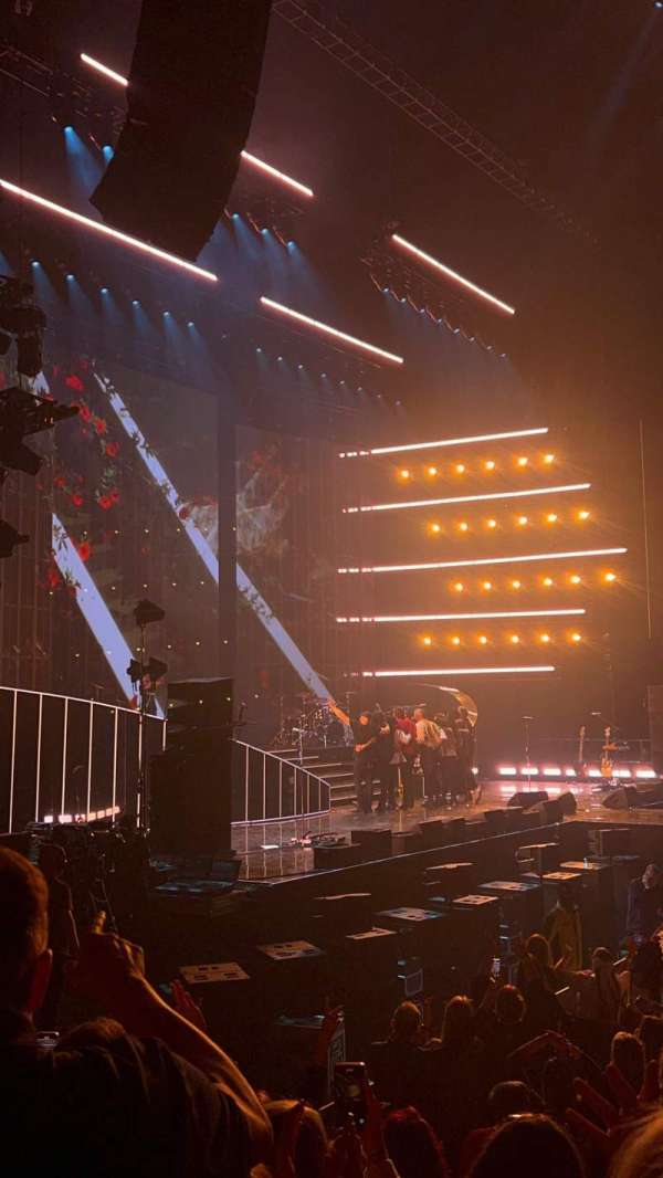AO Arena, section: 102, row: F, seat: 5