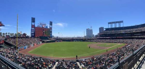 Oracle Park, section: 229, row: B, seat: 3