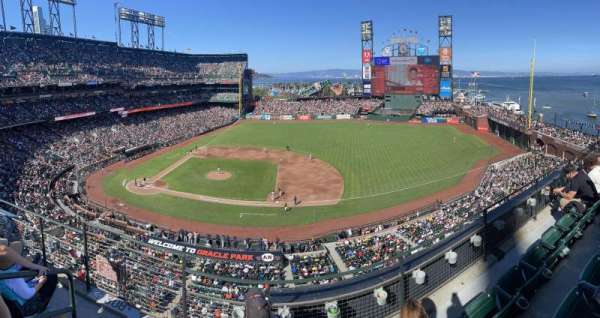Oracle Park, section: VB307, row: C, seat: 23