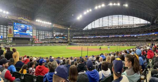 American Family Field, section: 126, row: 9, seat: 5