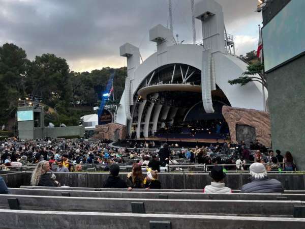 Hollywood Bowl, section: D, row: 6, seat: 22