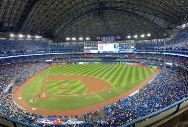 Rogers Centre, section: 520L, row: 2