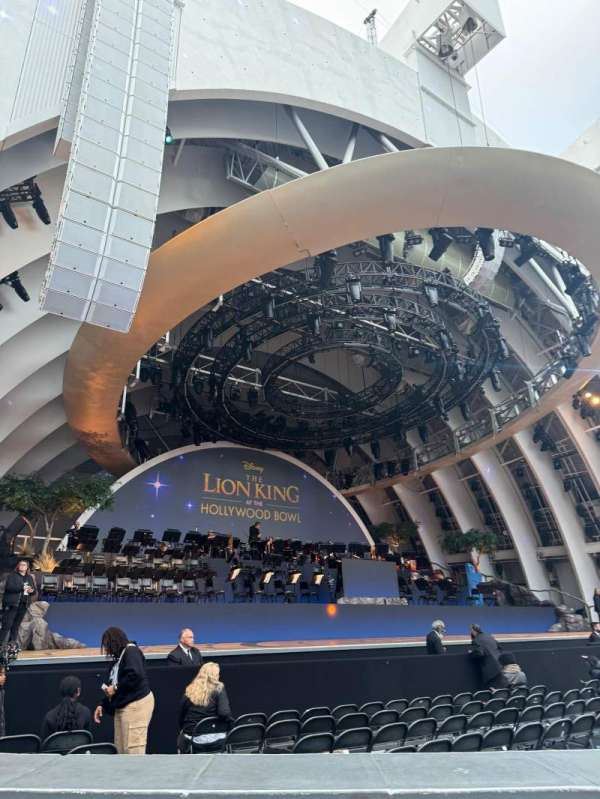 Hollywood Bowl, section: Garden 7, row: 71, seat: 1