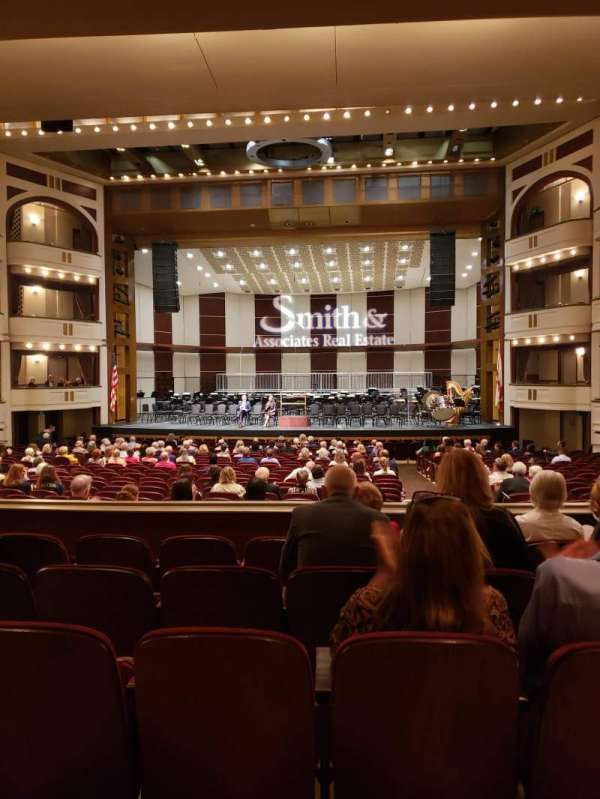mahaffey theatre, section: Loge, row: 5, seat: 21