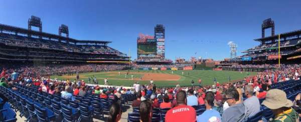 Citizens Bank Park, section: 115, row: 21, seat: 18