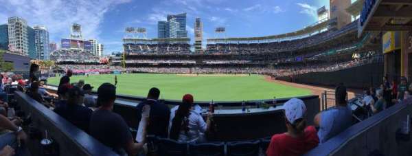 Petco Park, section: 126, row: 1, seat: 13