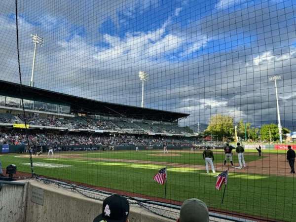Smith's Ballpark, section: 7, row: 2, seat: 6