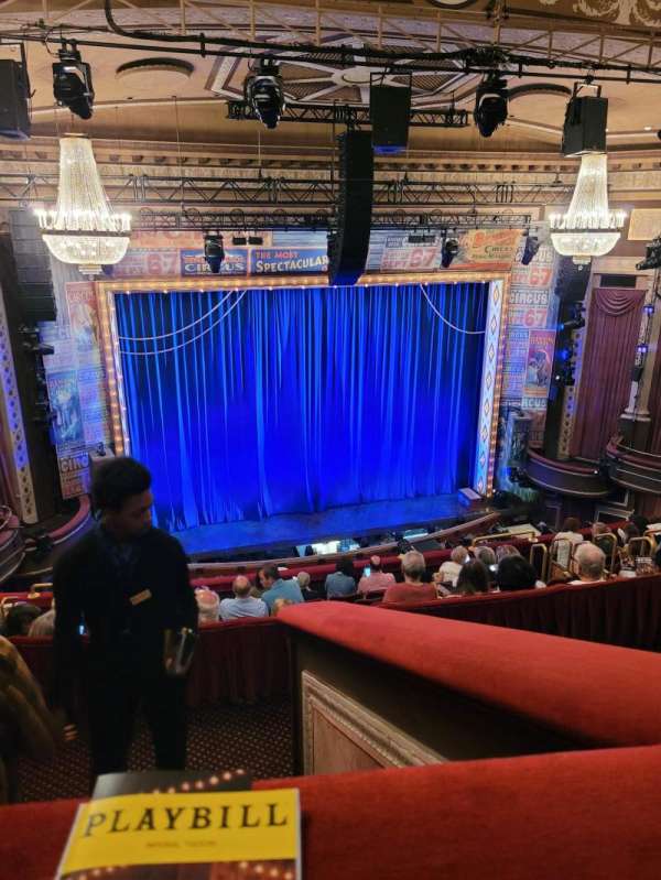 Imperial Theatre, section: Rear Mezzanine L, row: C, seat: 202