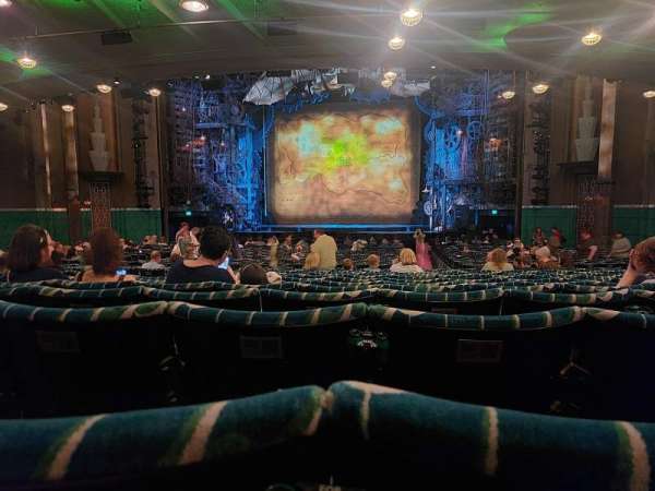 Apollo Victoria Theatre, section: Stalls, row: ZD, seat: 18