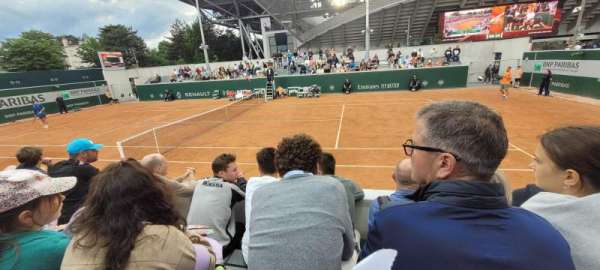 Court Philippe Chatrier, section: 45, row: 18, seat: 107