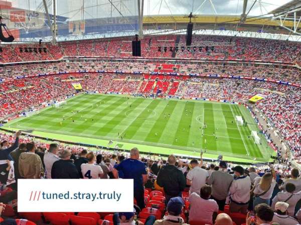 Wembley stadium, section: 524, row: 30, seat: 325