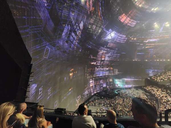The Sphere, Vegas, section: 301, row: 3, seat: 6