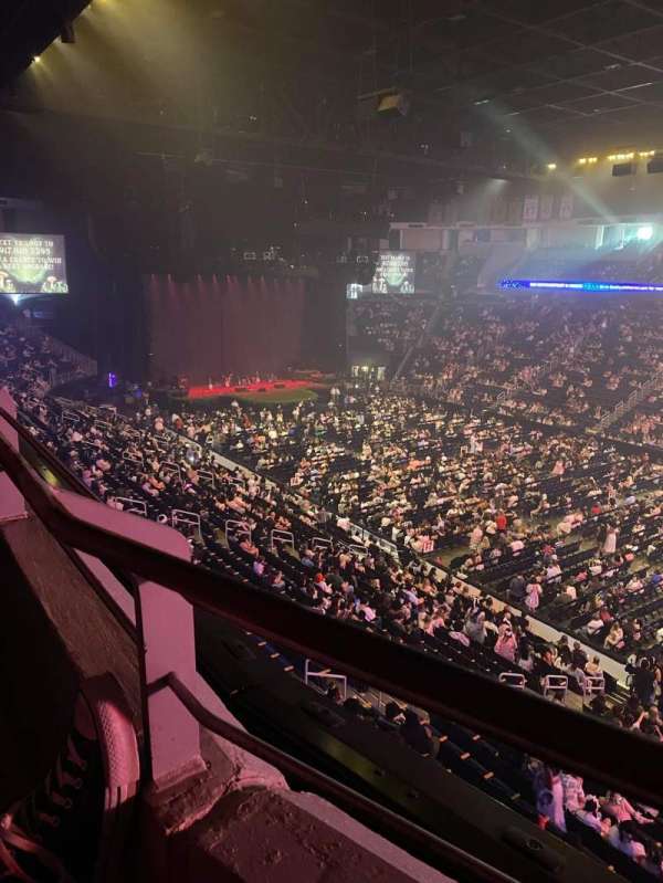 Gas South Arena, section: 220, row: A, seat: 1