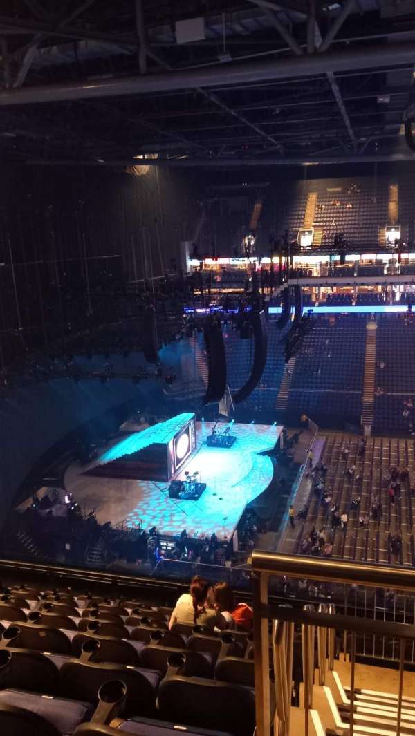 The O2, London, section: 403, row: J, seat: 507
