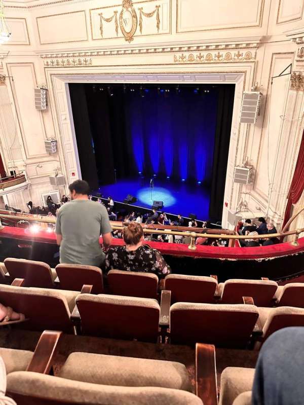 Wilbur Theatre, section: Balcony R, row: D, seat: 22