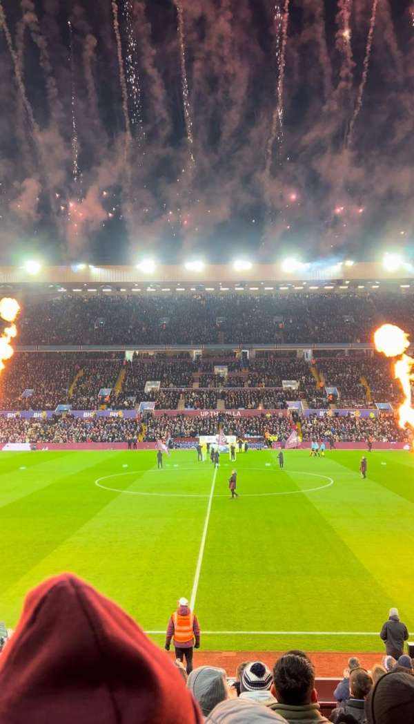 Villa Park, section: M2, row: R, seat: 108