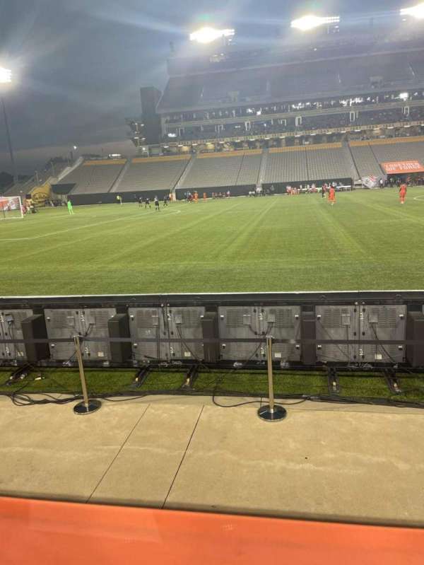 Hamilton Stadium, section: 116, row: 1, seat: 18