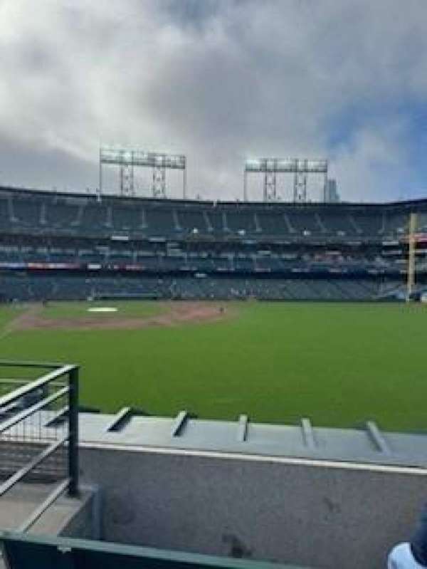 Oracle Park, section: 148, row: 3, seat: 39