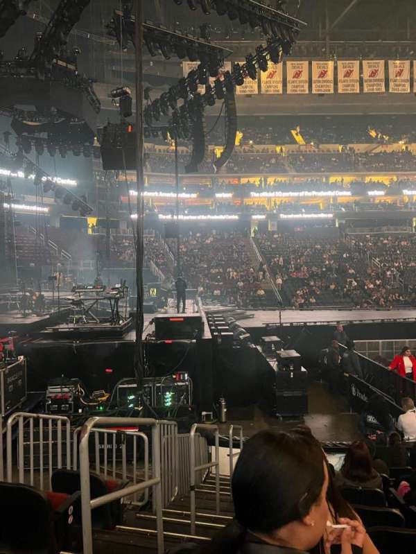 Prudential Center, section: 17, row: 8, seat: 12