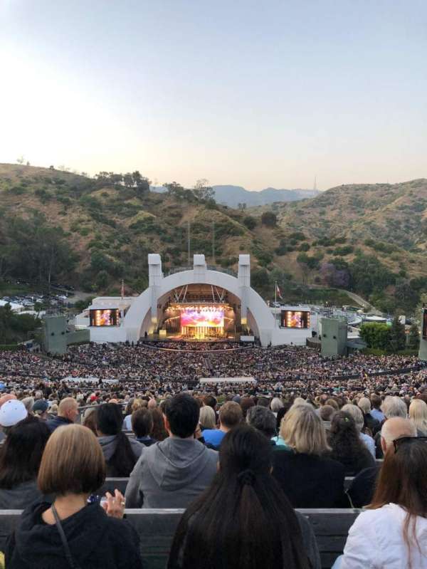 Hollywood Bowl, section: R1, row: 14, seat: 37