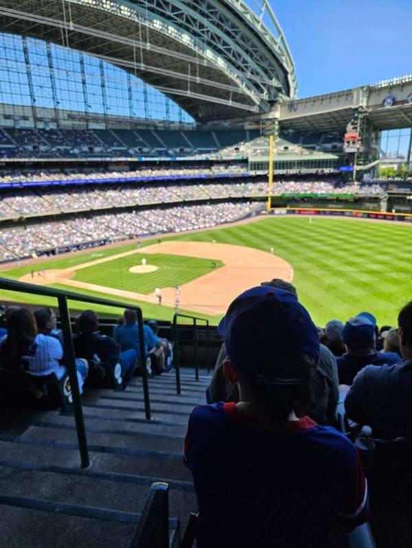American Family Field, section: 314, row: 7, seat: 1