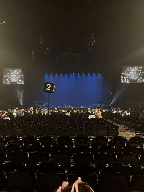 CFG Bank Arena, section: Floor 5, row: F, seat: 4