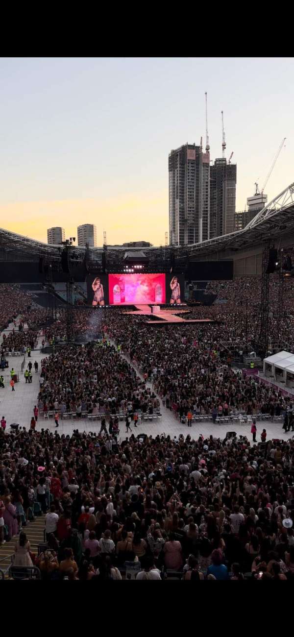 Accor Stadium, section: 317, row: 1, seat: 22