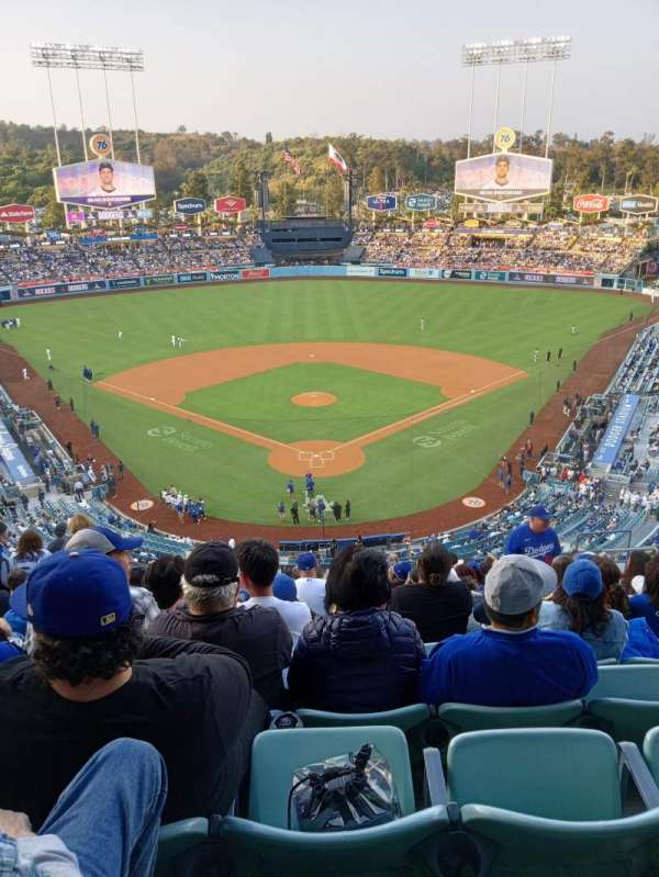 Dodger Stadium, section: 1RS, row: P, seat: 12