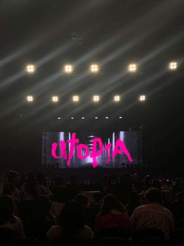 Credit Union 1 Arena, section: Floor, row: KK, seat: 4