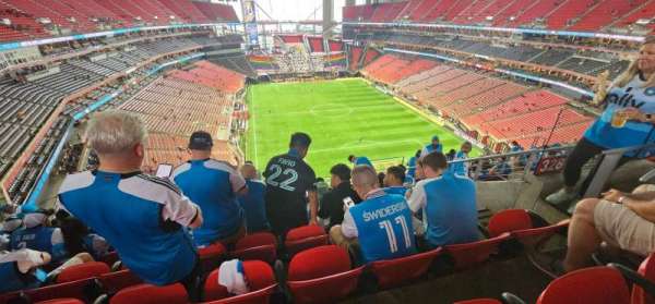 Mercedes-Benz Stadium, section: 328, row: 8, seat: 7